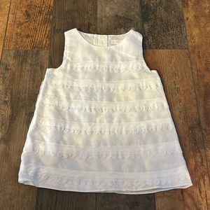 Janie and Jack White Toddler Dress
